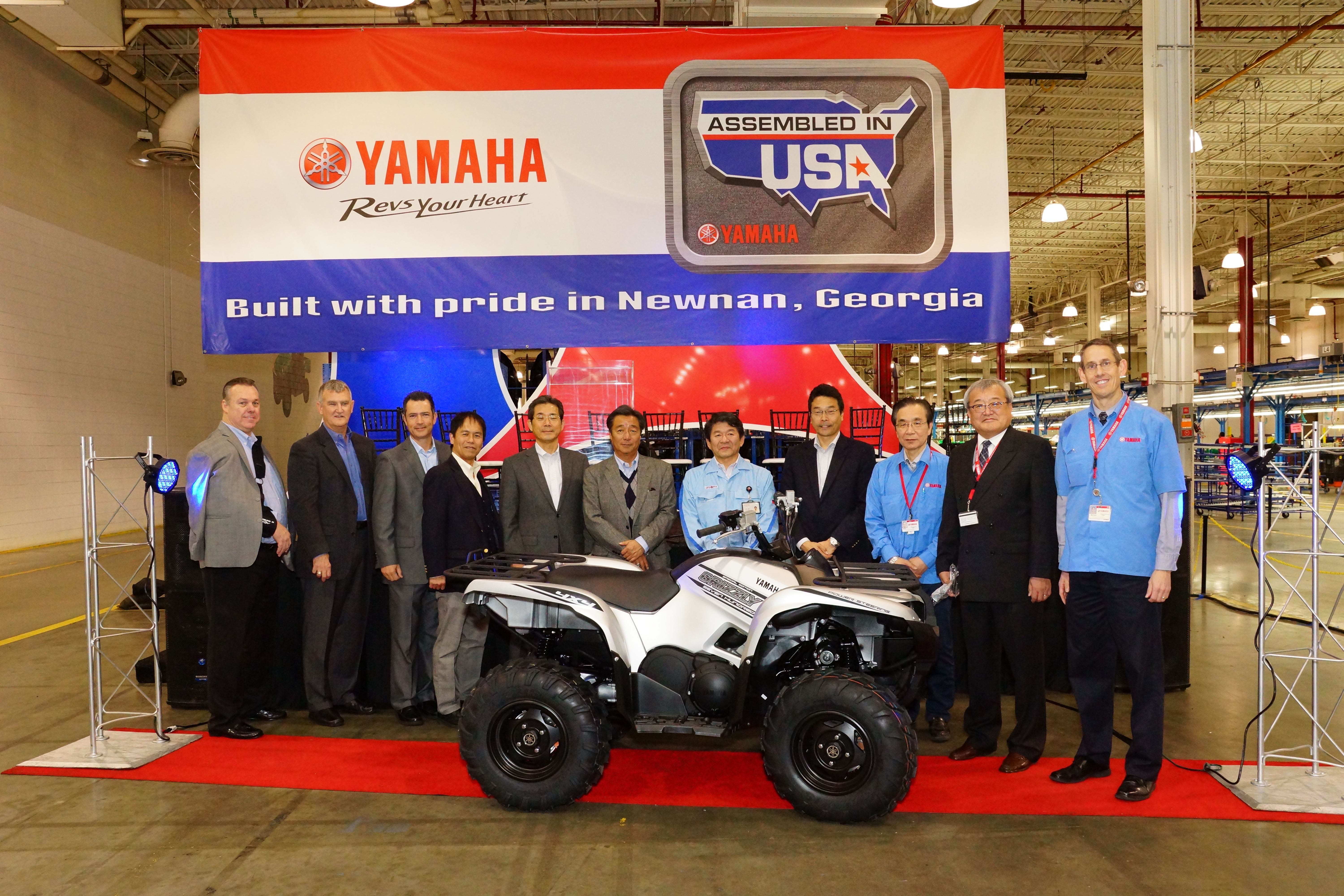 Yamaha Motor U.S.A. Celebrates Manufacturing 3 Million Units